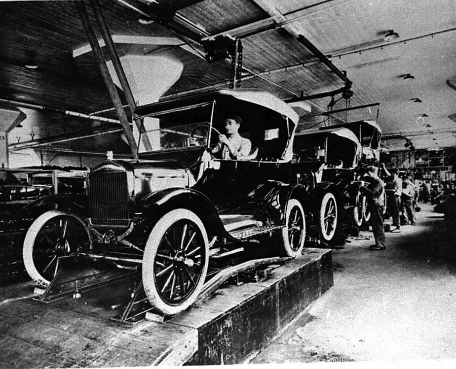 linie de asamblare ford model t