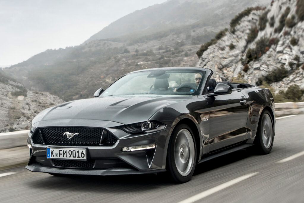 Mustang Convertible facelift