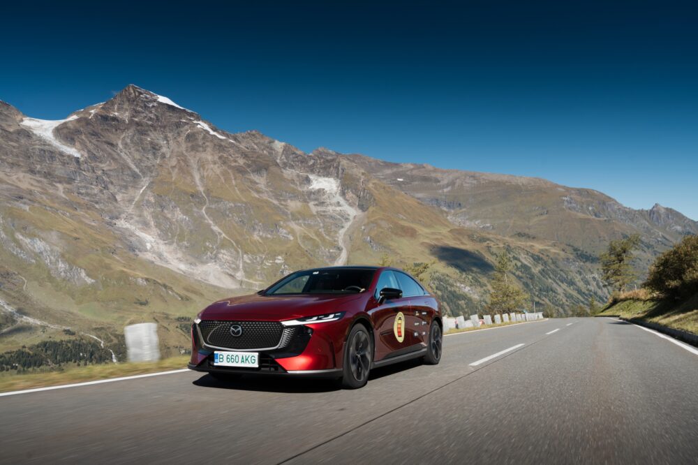 Mazda 6e, test de 5.000 km în Alpi: consum, autonomie, costuri