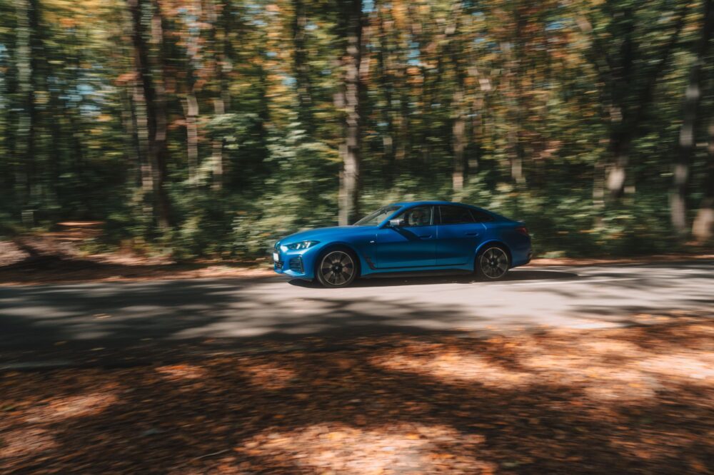 BMW i4 M50 xDrive Gran Coupé: un actor grăbit
